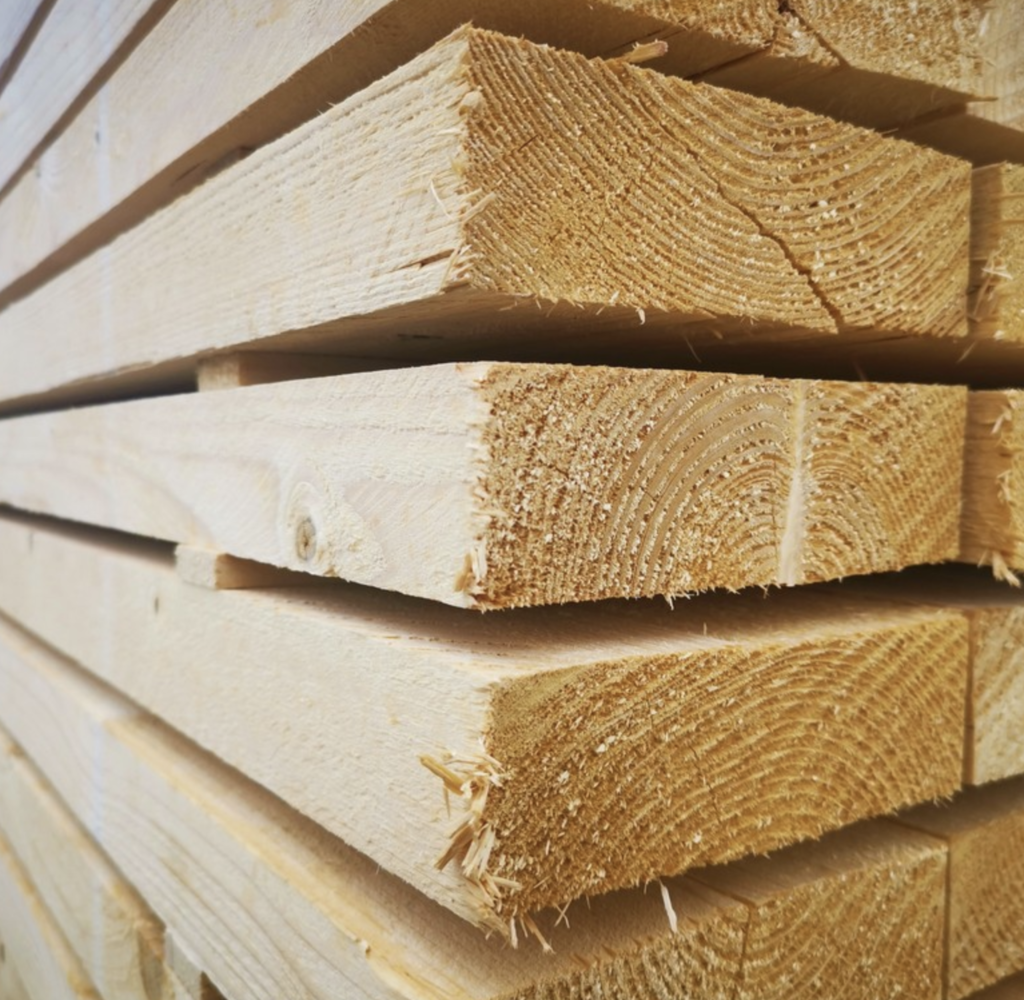 01 - Smrková nehoblovaná fošna C24