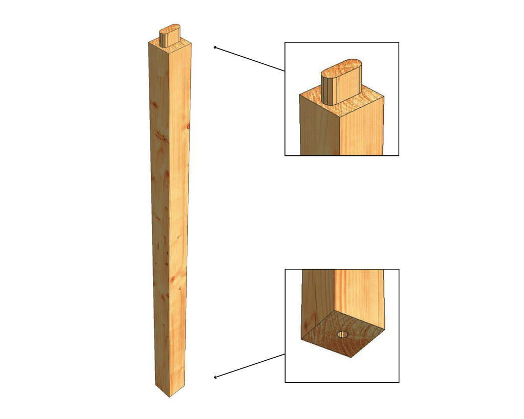 Sloup BSH Si – 3D + detaily